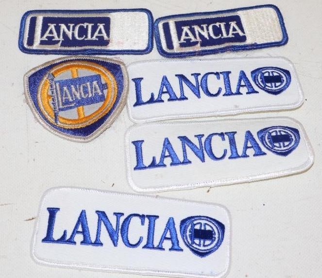 Group of 6 Lancia Racing Coat Patches (1 of 2)