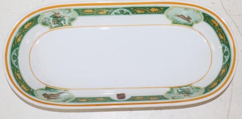 Cadillac Black Knight China Oval Serving Dish (1 of 3)