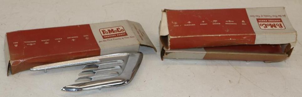 Group of 3 Ford Motor Company Front Fender Ornament In Original Boxes (1 of 3)