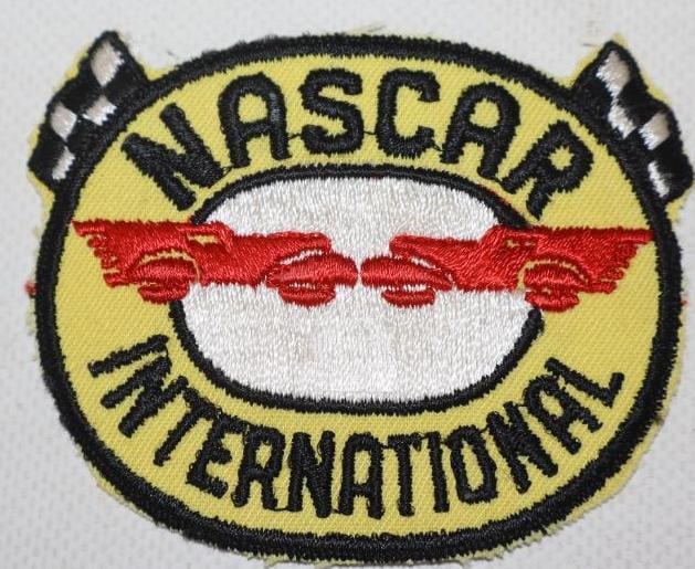 1950's Nascar International Sew On Coat Patch: 3.25" x 2.50"