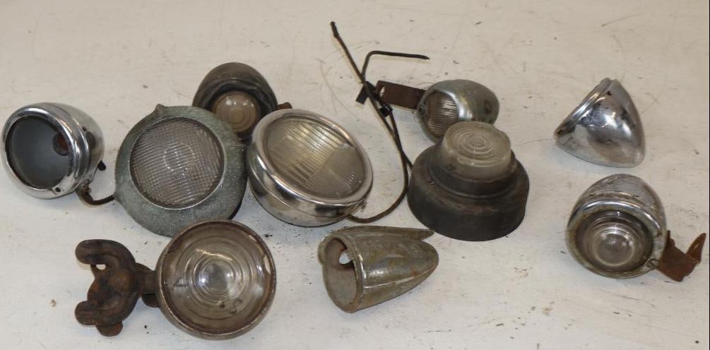 Group of 10 Different Automobile Accessory Lights (1 of 4)