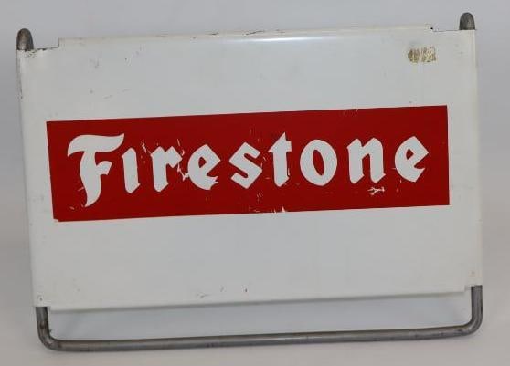Firestone Single Sided Tire Advertising Display Sign (1 of 2)