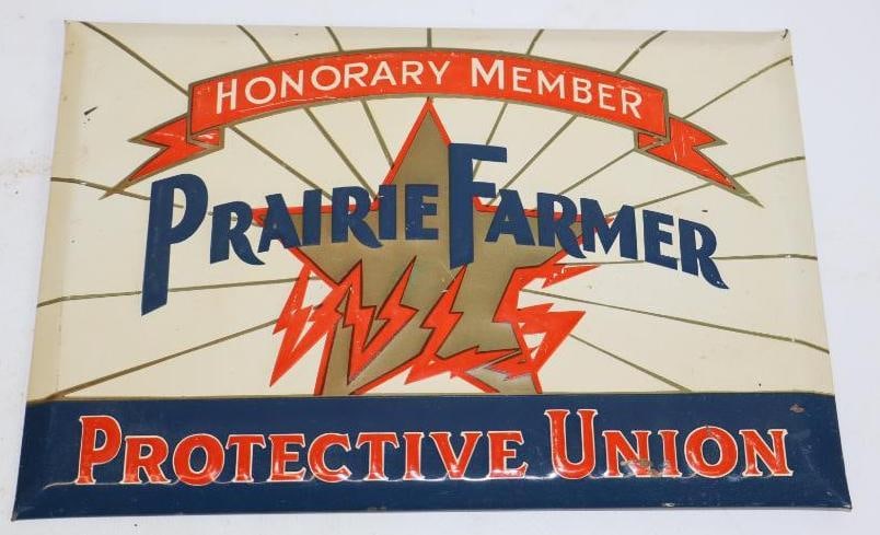 Prairie Farmer Honorary Member TOC Easelback Sign: 8.5" x 6"