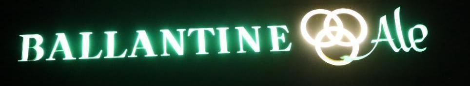 Ballantine Ale Light Up Sign (1 of 3)