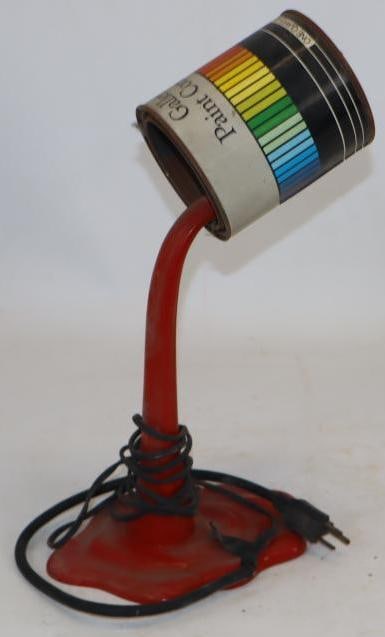 Gallery Paint Company One Quart Can Paint Waterfall Light Up Advertising Lamp (1 of 3)