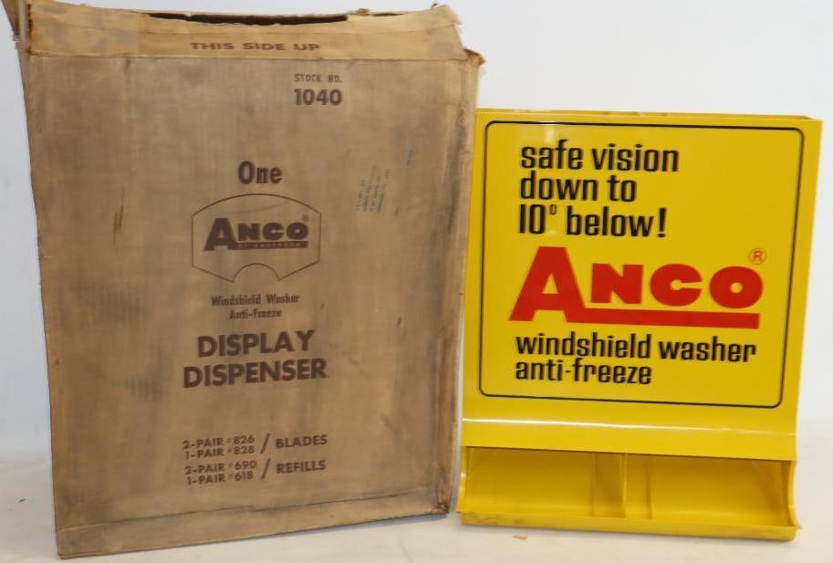 NOS Anco Windshield Washer Anti Freeze Display Dispenser In Original Box (1 of 3)