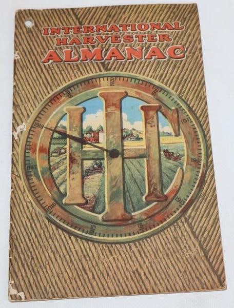1918 International Harvester Almanac: 8" x 5"