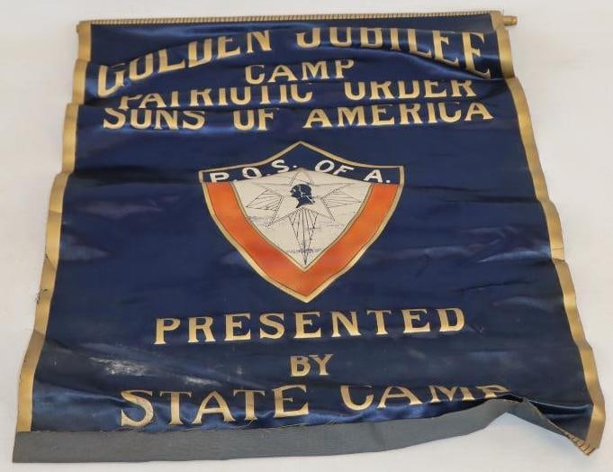 Golden Jollibee Campaign Patriotic Order Sons Of America State Champ Banner (1 of 2)