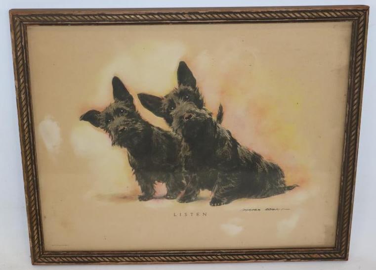 Early Texaco License Framed Art Work (1 of 3)