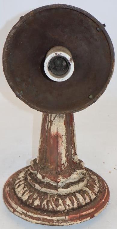 Early Gas Station Gas Pump Globe Sconce: 12" x 7" x 6"