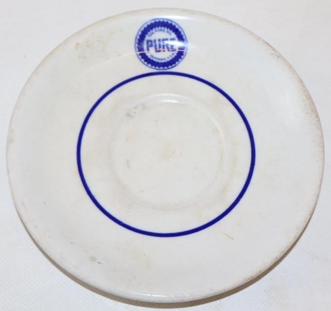 Pure Oil Advertising Tea Plate (1 of 3)