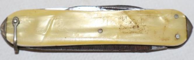 Erie Gas Pumps Advertising Pocket Knife: 3" x .50" x .25"
