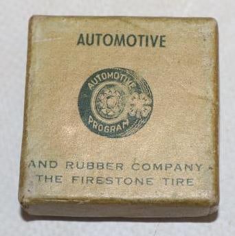 Firestone And HHH Automotive Program Cloisonne Pin Back Badge In Original Box (1 of 2)