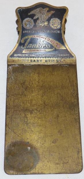 Brass Tankless Air Compressors Advertising Clip Board (1 of 2)