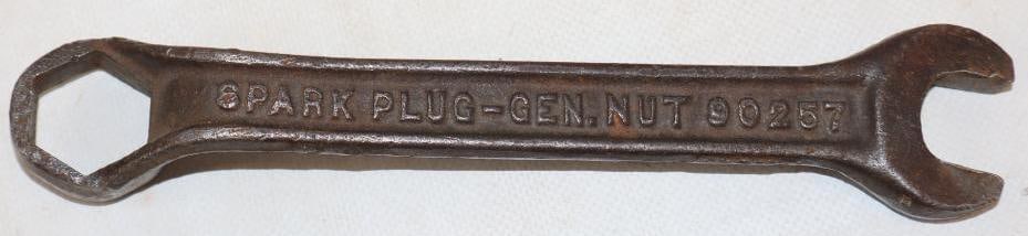 Early Cylinder Stud- Battery Nut Spark Plug Wrench (1 of 2)