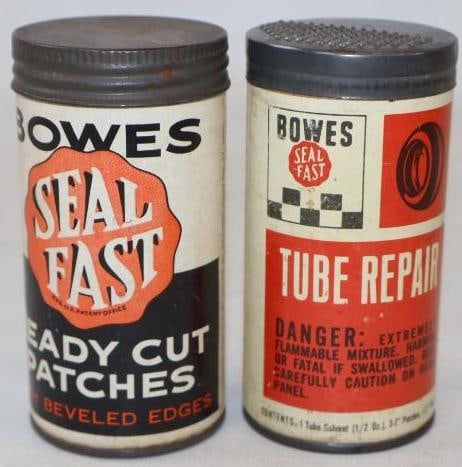 Group of 2 Bowes Seal Fast Tire Tube Repair Kits: 2" x 2" x 3.75" each