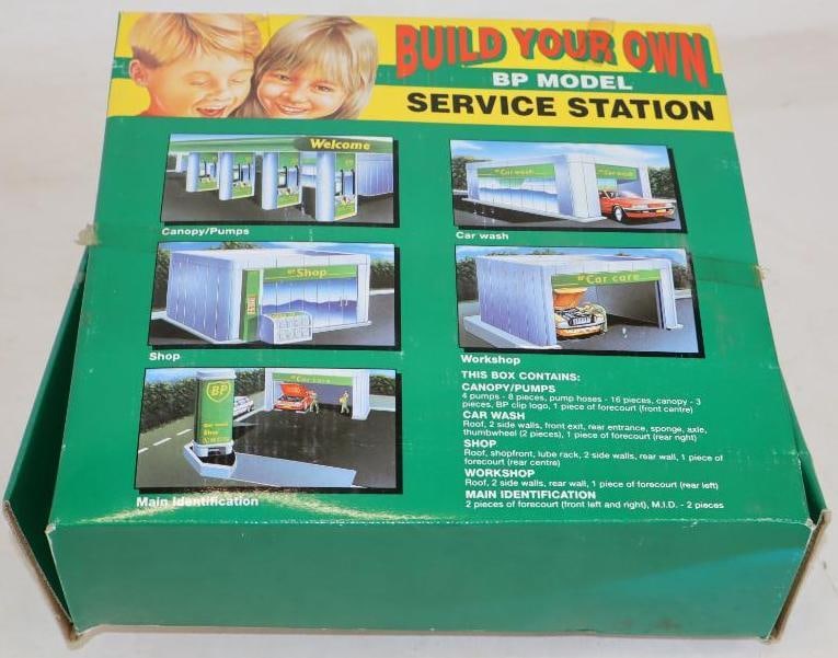 Build Your Own BP Model Service Station In Original Box (1 of 3)