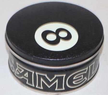 Camel  And 8 Ball Advertising Zippo In Original Tin (1 of 2)