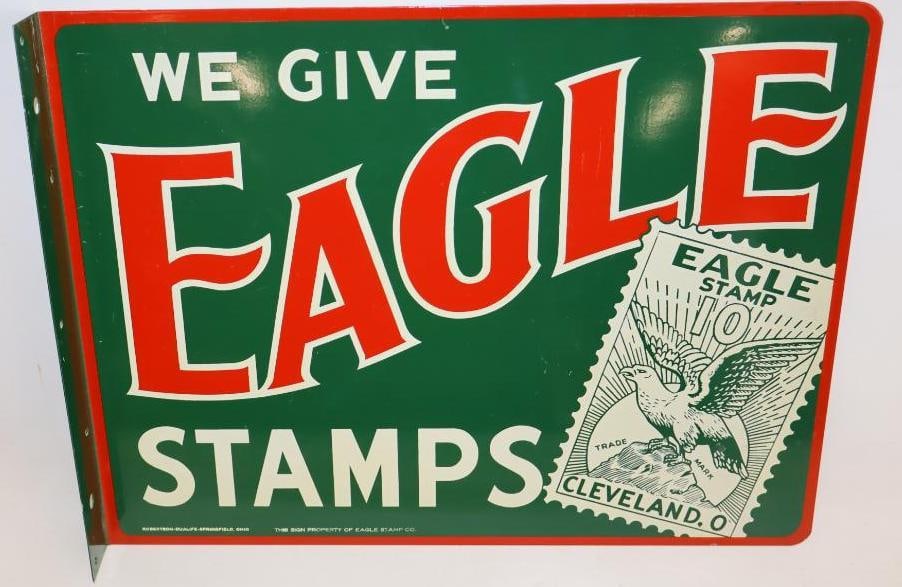 We Give Eagle Stamps DST Flange Sign (1 of 10)