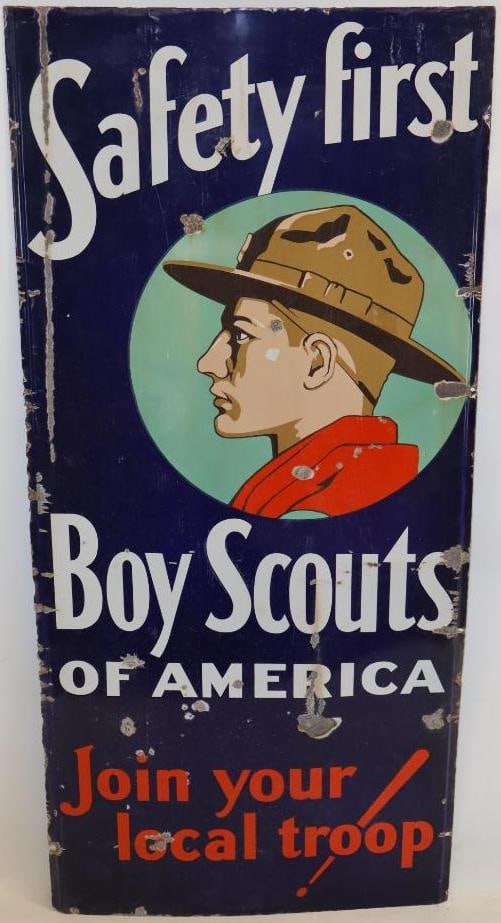 Boy Scouts of America Safety First SSP Roadside Lighthouse Sign (1 of 10)