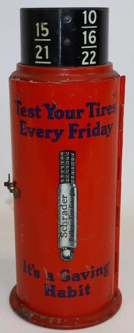 Schrader Tire Gauge Countertop Advertising Display (1 of 16)