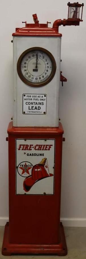 1931 Aqua Model 455 Clockface Gas Pump (1 of 20)