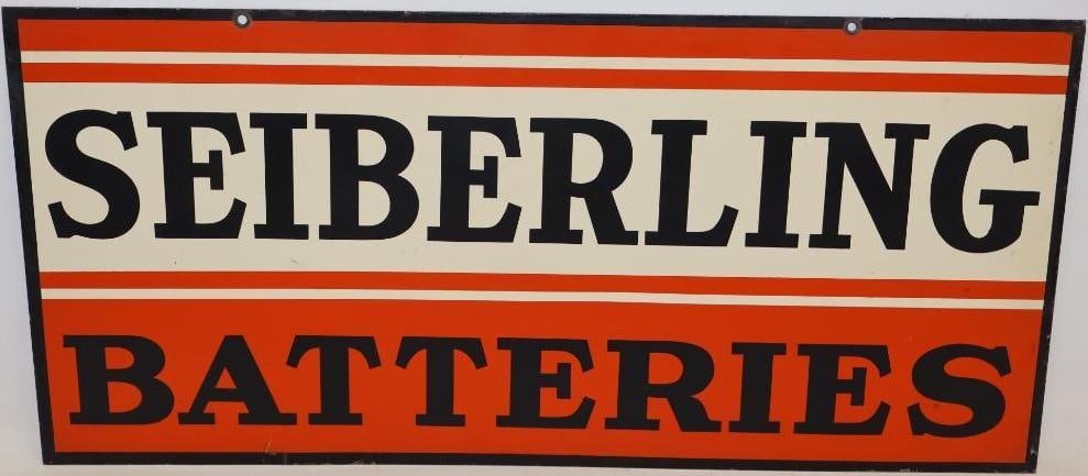 Seiberling Batteries DST Hanger Sign (1 of 10)