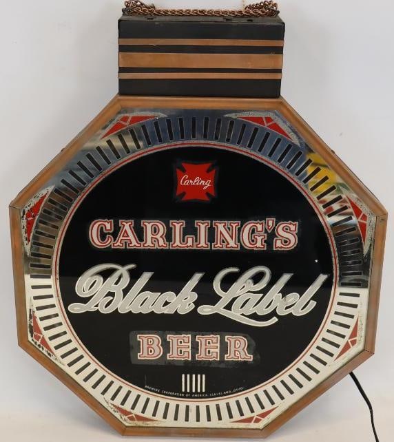 Carling's Black Label Beer Neon Spinner Display Sign (1 of 13)