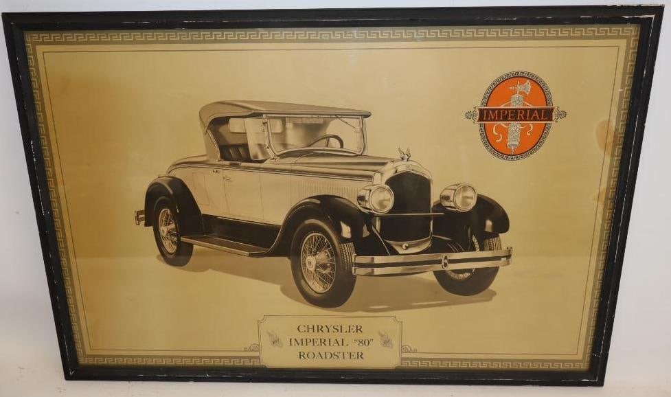 1927 Chrysler Imperial 80 Roadster Advertising Poster (1 of 9)