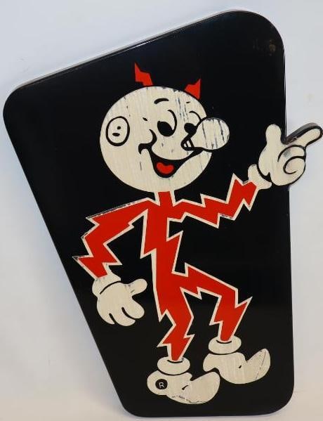 Reddy Kilowatt Porcelain Advertising Sign (1 of 5)