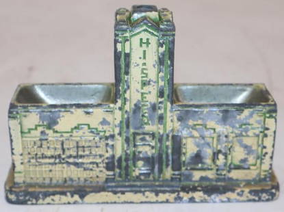 Hi-Speed Gas Station Advertising Paperweight: 5.5" x 3.5" x 1.75"