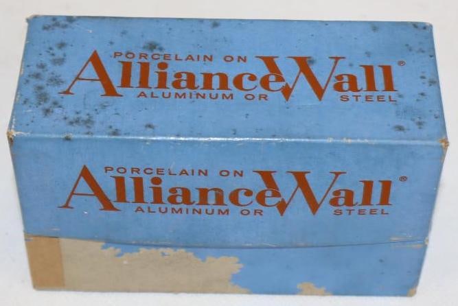 Group of 33 Alliance Wall Porcelain Enamel Color Samples (1 of 2)