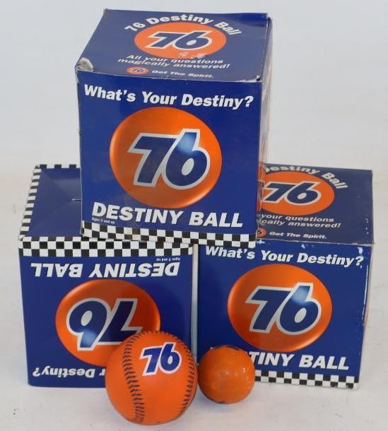 Group of 5 Union 76 Baseball, Destiny Balls, and Antennae Topper (1 of 3)