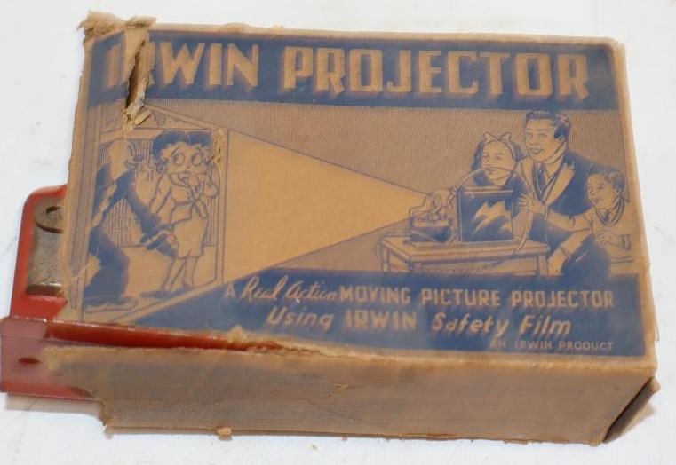 Irwin Moving Picture Projector in Original Box (1 of 3)