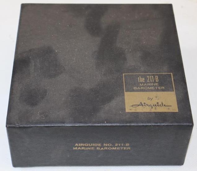 Airguide Brass Marine Barometer in Original Box (1 of 3)