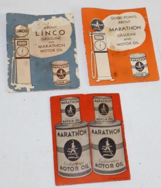 Group of 3 Plinco and Marathon Advertising Sewing Needle Books (1 of 2)