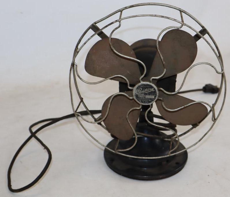 Century Art Deco Tabletop Fan (1 of 2)