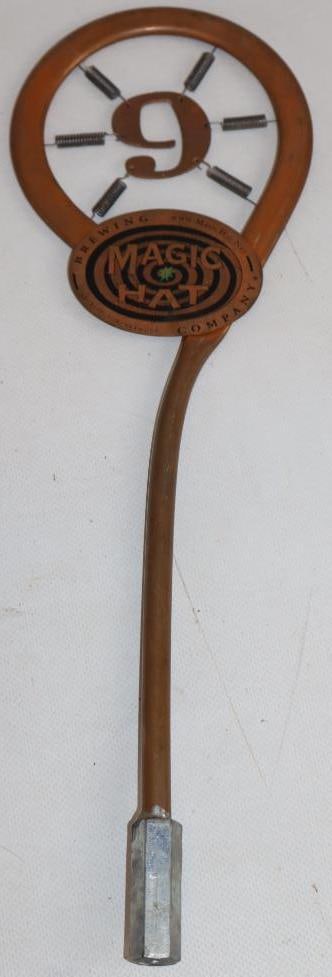 Magic Hat #9 Copper Beer Tap Handle (1 of 3)