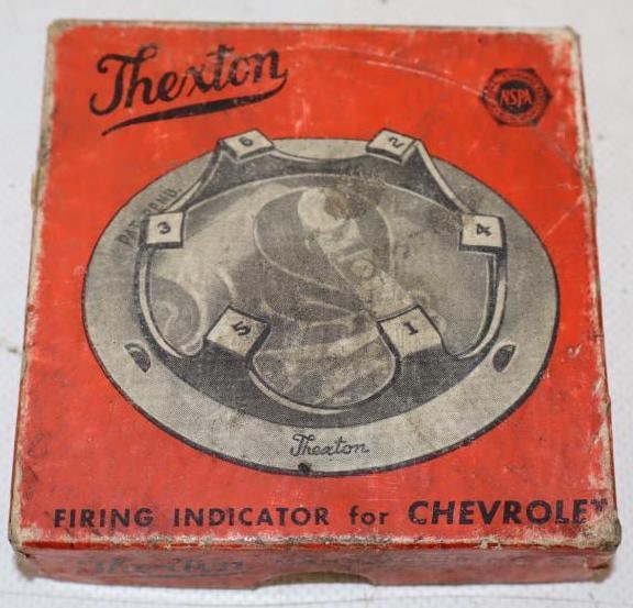 Chevrolet Thexton Firing Indicator in Original Box: 3.5" x 3.5" x 1"