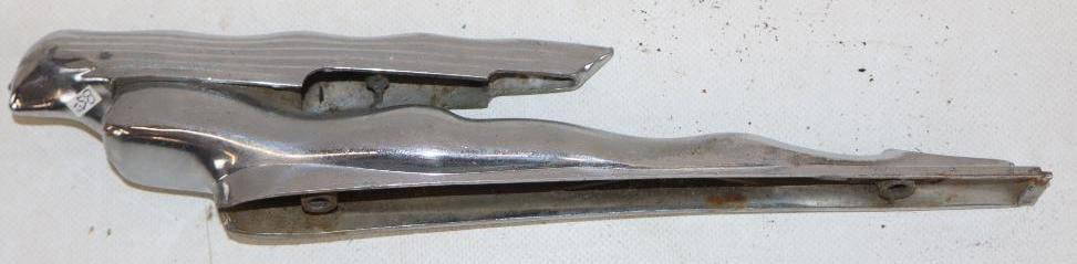 1946-1948 Nash Flying Lady Hood Ornament: 11.5" x 2.5" x 1.5"