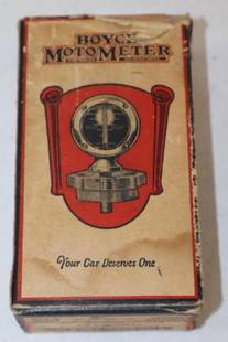 Chevrolet Midget Model Boyce Moto Meter Box: 2.5" x 1.75" x 4.5"