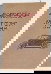 1910's Krit Motor Car Dealership Brochure Pamphlet