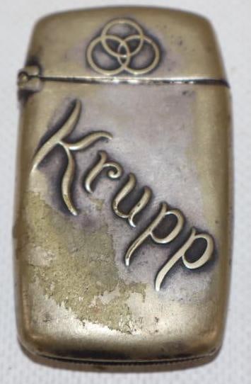 Krupp Embossed Zippo Style Lighter Case (1 of 3)