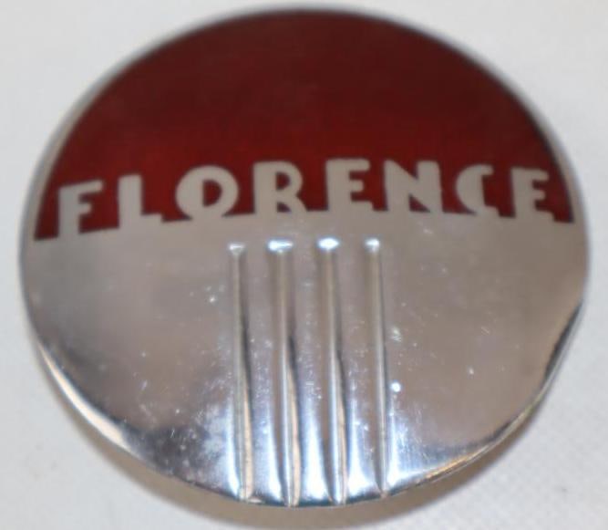 Florence Cloisonne Automobile Emblem: 3" x 3"