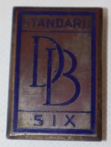 1928 Dodge Brothers Standard Six Cloisonne Emblem (1 of 2)
