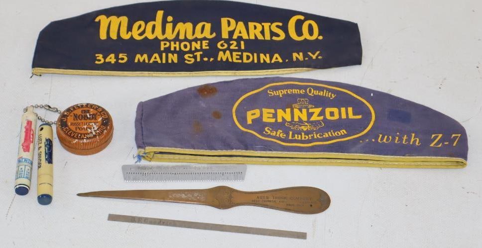 Group of 8 Grease Monkey Hats, Letter Opener, and Other Promotional and Advertising Items (1 of 6)