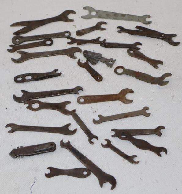 Group of 25 Spark Plug and Magneto Wrenches (1 of 4)