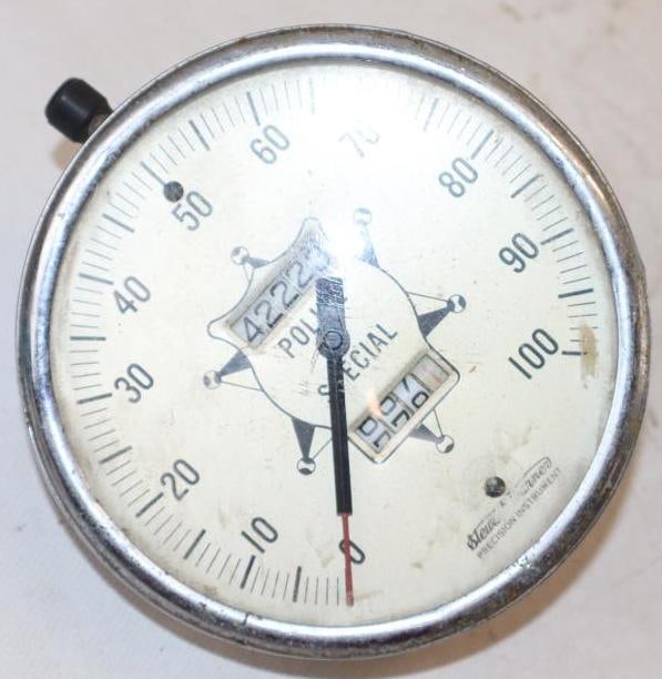 Police Special Stewart Warner Speedometer (1 of 3)
