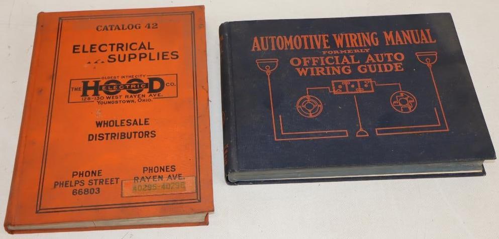 Group of 2 Hood Electric and Official Auto Wiring Guide Books (1 of 9)
