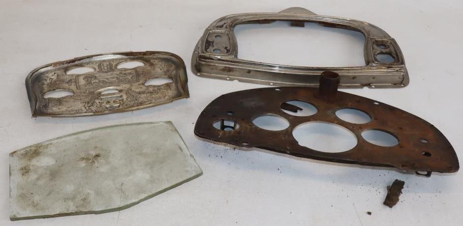 Early Automobile Ornate Instrument Panel (1 of 4)